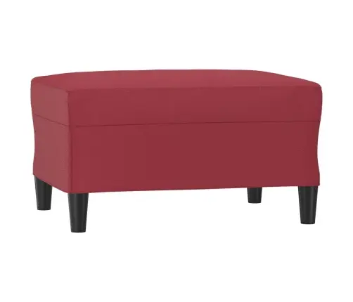 Kājsoliņš, 70X55X41 Cm, Vīnsarkana Mākslīgā Āda Vidaxl Kājsoliņš, 70X55X41 Cm, Vīnsarkana Mākslīgā Āda Vidaxl