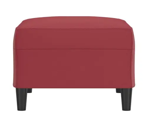 Kājsoliņš, 70X55X41 Cm, Vīnsarkana Mākslīgā Āda Vidaxl Kājsoliņš, 70X55X41 Cm, Vīnsarkana Mākslīgā Āda Vidaxl