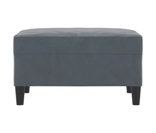 Kājsoliņš, 70X55X41 Cm, Tumši Pelēks Samts Vidaxl