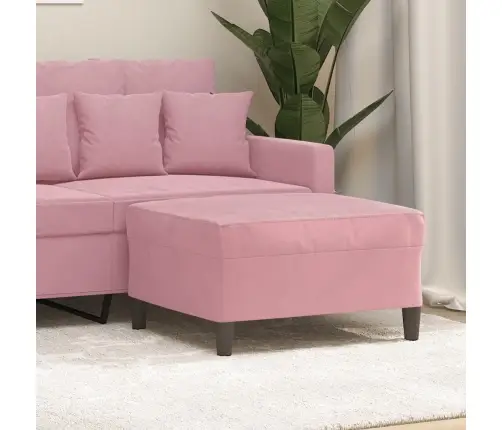 Kājsoliņš, 70X55X41 Cm, Rozā Samts Vidaxl