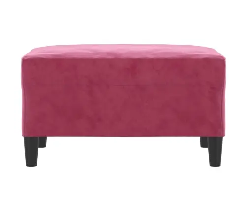 Kājsoliņš, 70X55X41 Cm, Vīnsarkans Samts Vidaxl