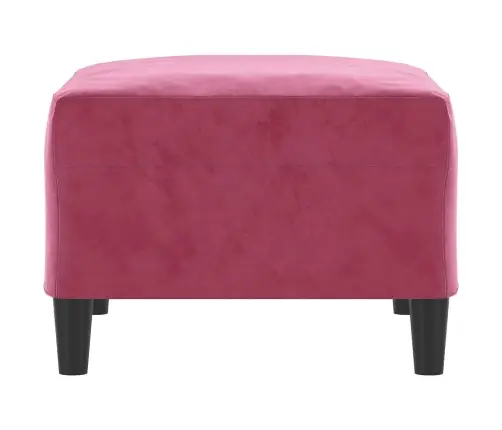 Kājsoliņš, 70X55X41 Cm, Vīnsarkans Samts Vidaxl