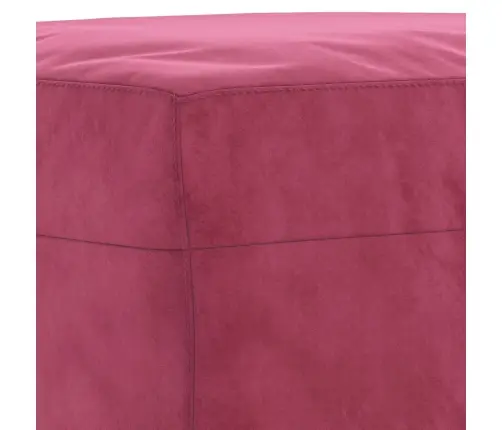 Kājsoliņš, 70X55X41 Cm, Vīnsarkans Samts Vidaxl