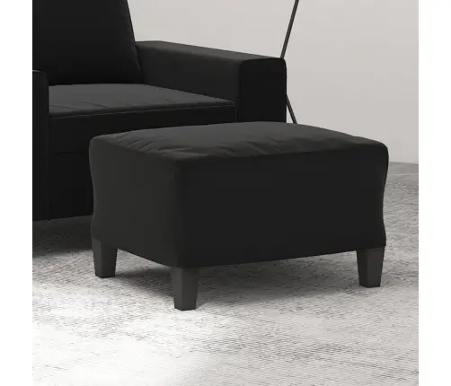 Kājsoliņš, 60X50X41 Cm, Melns Mikrošķiedras Audums Vidaxl