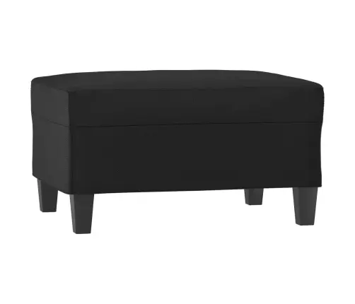 Kājsoliņš, 70X55X41 Cm, Melna Mākslīgā Āda Vidaxl