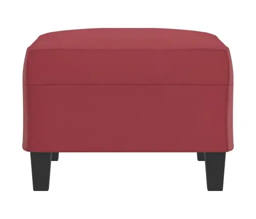 Pakoja, Raudonojo Vyno Spalvos, 70X55X41cm Dirbtinė Oda