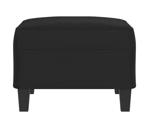 Jalapink, Must, 70 X 55 X 41 cm Mikrofiiber Kangas