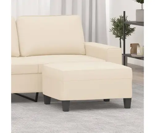 Kājsoliņš, 70X55X41 Cm, Bēšs Mikrošķiedras Audums Vidaxl