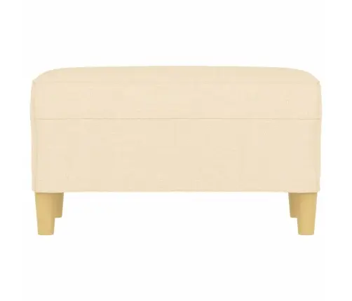 Sols, Krēmkrāsas, 70X35X41 Cm, Audums Vidaxl