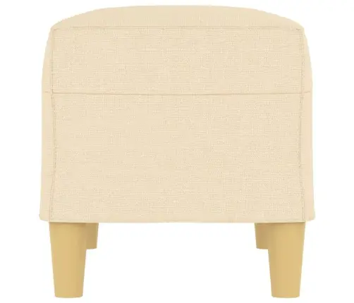 Sols, Krēmkrāsas, 70X35X41 Cm, Audums Vidaxl