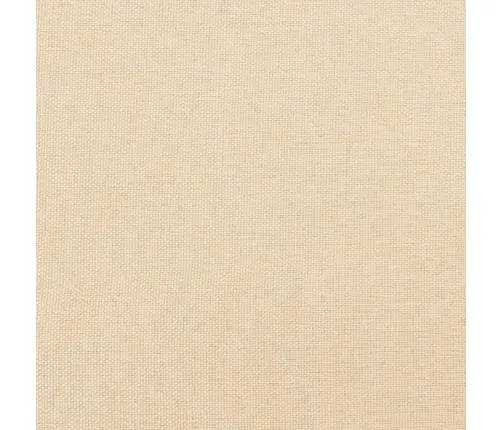 Sols, Krēmkrāsas, 70X35X41 Cm, Audums Vidaxl