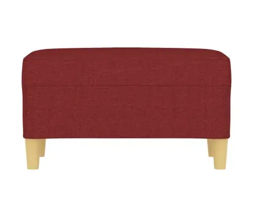 Sols, Vīnsarkans, 70X35X41 Cm, Audums Vidaxl