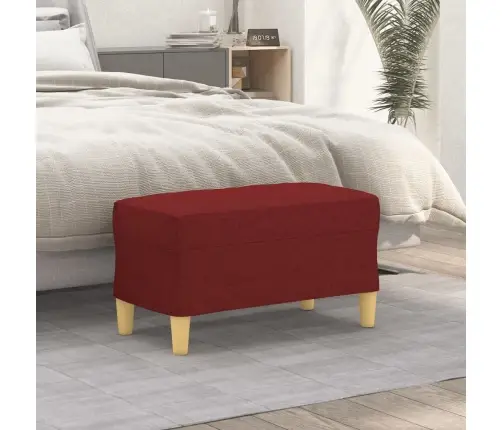 Sols, Vīnsarkans, 70X35X41 Cm, Audums Vidaxl