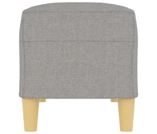 Suoliukas, Šviesiai Pilkos Spalvos, 100X35X41cm Audinys