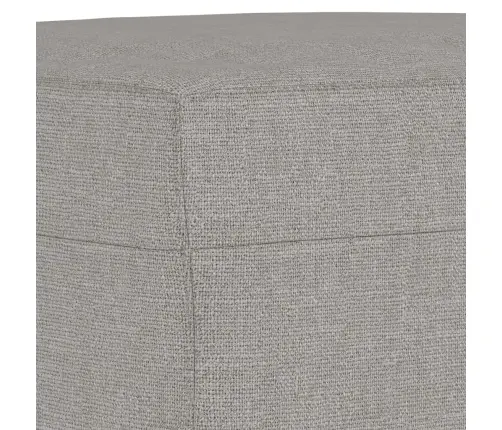 Suoliukas, Šviesiai Pilkos Spalvos, 100X35X41cm Audinys