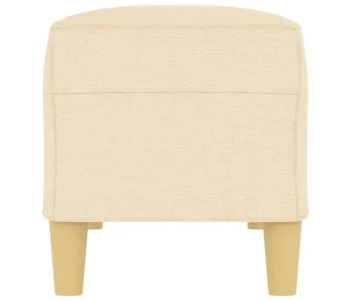 Sols, Krēmkrāsas, 100X35X41 Cm, Audums Vidaxl