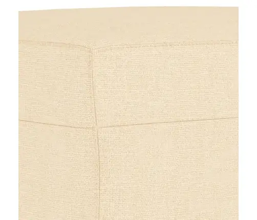 Sols, Krēmkrāsas, 100X35X41 Cm, Audums Vidaxl