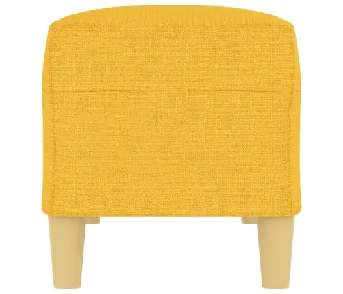 Suoliukas, Šviesiai Geltonos Spalvos, 100X35X41cm Audinys