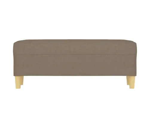 Sols, Pelēkbrūns, 100X35X41 Cm, Audums Vidaxl