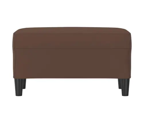 Suoliukas, Rudos Spalvos, 70X35X41cm Dirbtinė Oda