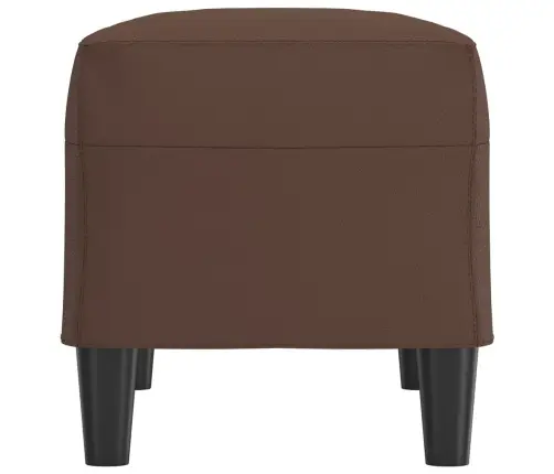 Suoliukas, Rudos Spalvos, 70X35X41cm Dirbtinė Oda