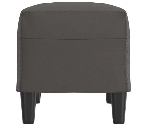 Suoliukas, Pilkos Spalvos, 70X35X41cm Dirbtinė Oda