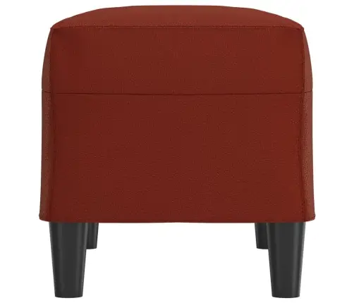 Sols, Vīnsarkans, 70X35X41 Cm, Mākslīgā Āda Vidaxl