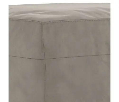 Sols, Gaiši Pelēks, 70X35X41 Cm, Samts Vidaxl