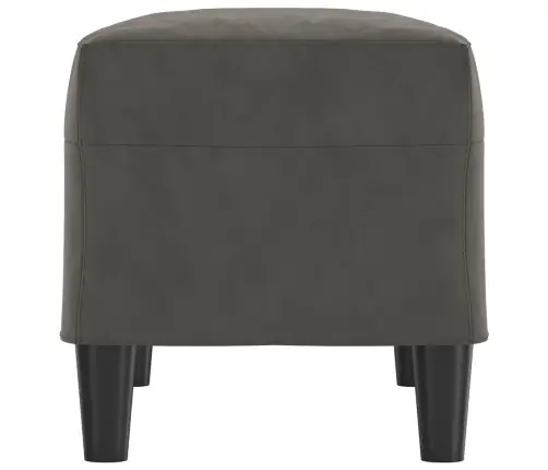 Sols, Tumši Pelēks, 70X35X41 Cm, Samts Vidaxl