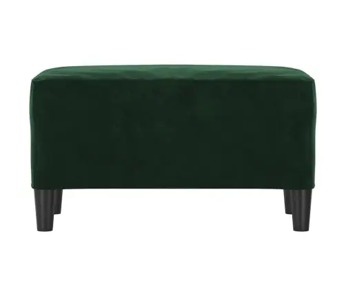 Sols, Tumši Zaļš, 70X35X41 Cm, Samts Vidaxl