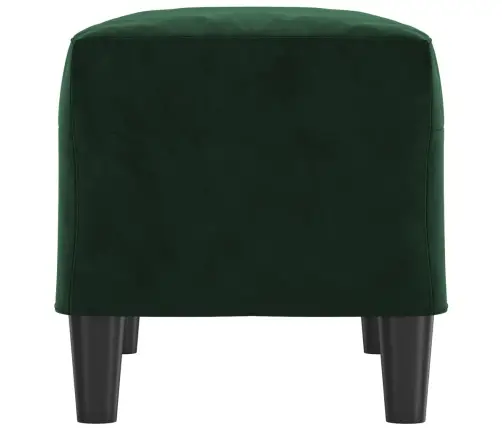 Sols, Tumši Zaļš, 70X35X41 Cm, Samts Vidaxl