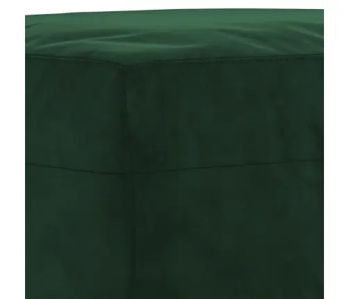 Sols, Tumši Zaļš, 70X35X41 Cm, Samts Vidaxl