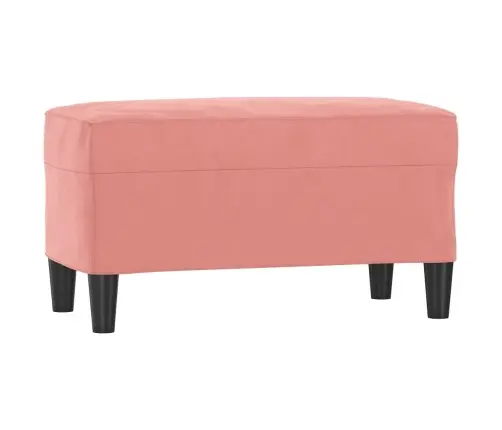 Sols, Rozā, 70X35X41 Cm, Samts Vidaxl