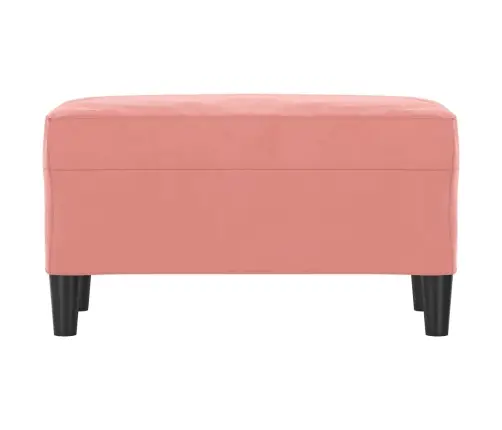 Sols, Rozā, 70X35X41 Cm, Samts Vidaxl