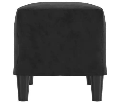 Suoliukas, Juodos Spalvos, 70X35X41cm Aksomas