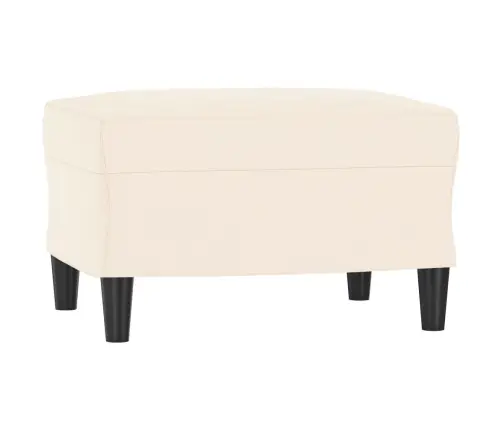 Sols, 70X35X41 Cm, Krēmkrāsas Samts Vidaxl