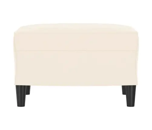 Sols, 70X35X41 Cm, Krēmkrāsas Samts Vidaxl