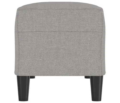 Sols, Gaiši Pelēks, 100X35X41 Cm, Audums Vidaxl