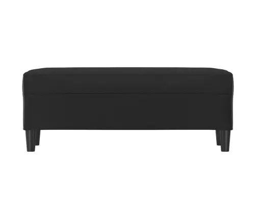 Sols, Melns, 100X35X41 Cm, Mākslīgā Āda Vidaxl