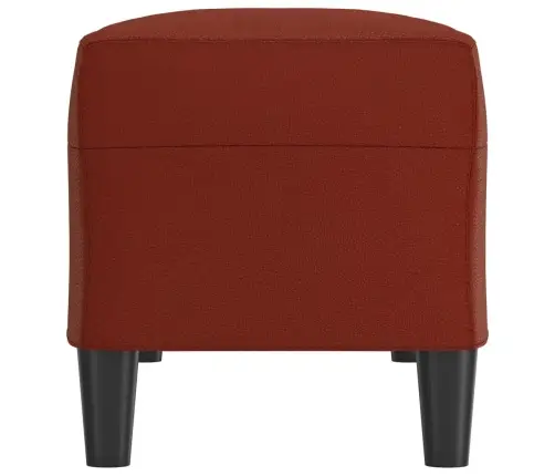 Sols, 100X35X41 Cm, Vīnsarkana Mākslīgā Āda Vidaxl