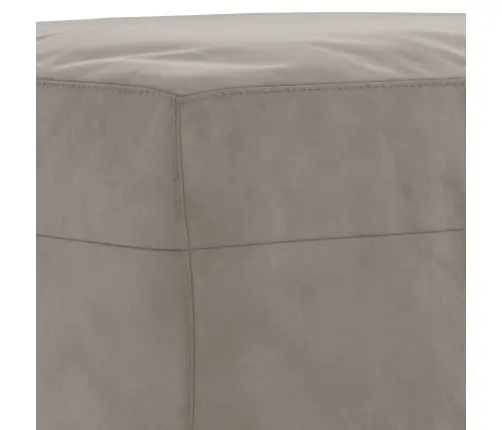 Sols, Gaiši Pelēks, 100X35X41 Cm, Samts Vidaxl