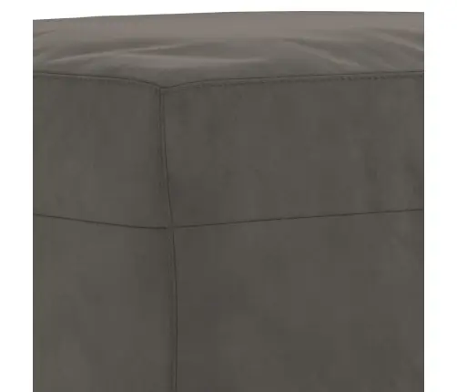 Sols, Tumši Pelēks, 100X35X41 Cm, Samts Vidaxl