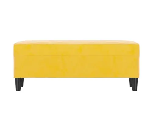 Pink, Kollane, 100X35X41 cm Samet