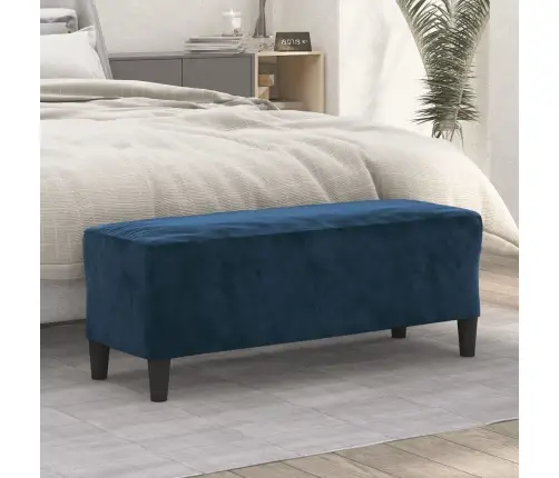 Sols, Zila, 100X35X41 Cm, Samts Vidaxl