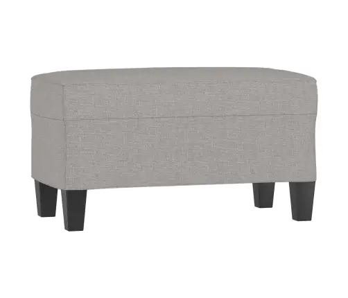 Suoliukas, Šviesiai Pilkos Spalvos, 70X35X41cm Audinys