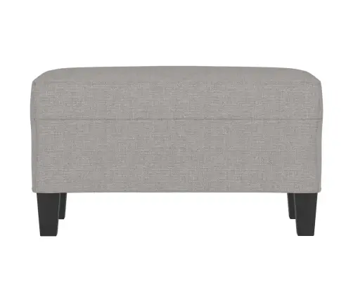 Suoliukas, Šviesiai Pilkos Spalvos, 70X35X41cm Audinys