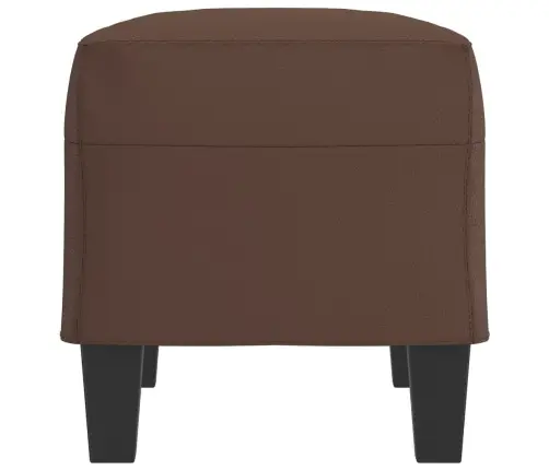 Suoliukas, Rudos Spalvos, 70X35X41cm Dirbtinė Oda