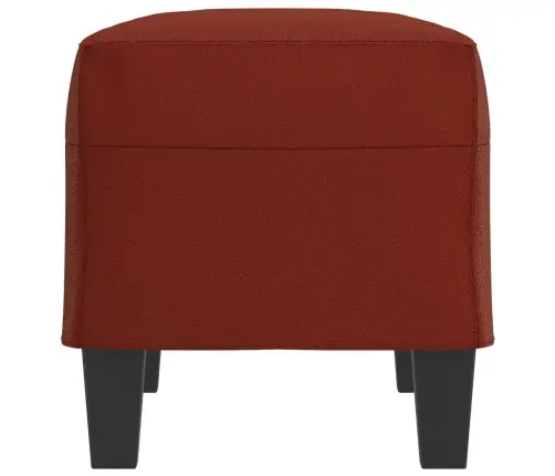 Sols, Vīnsarkans, 70X35X41 Cm, Mākslīgā Āda Vidaxl