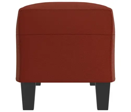 Sols, 100X35X41 Cm, Vīnsarkana Mākslīgā Āda Vidaxl