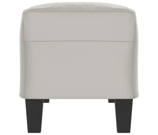 Sols, 100X35X41 Cm, Gaiši Pelēks Mikrošķiedras Audums Vidaxl